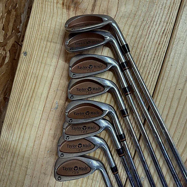 TaylorMade Burner LCG Iron Set 4-9 PW SW Steel Shaft R-80s Mens RH