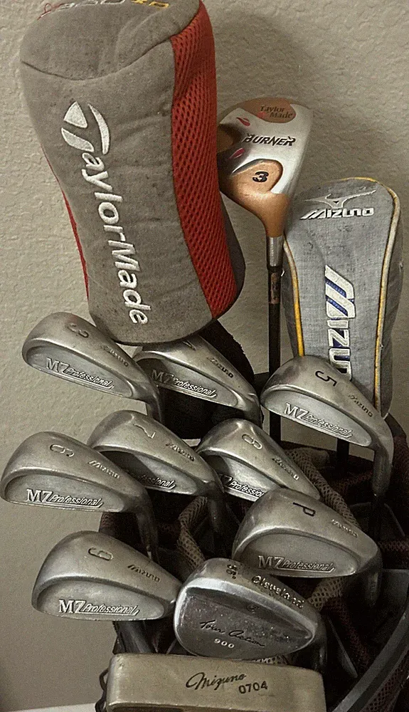 TAYLORMADE BURNER/MIZUNO Complete Golf Club Set! (No Bag) RH. 13 Pcs