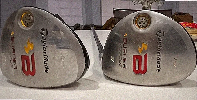 TaylorMade Burner Rescue 3 and 4 19 and 22 degrees RH RE*AX 60 Reg Graphite (2)