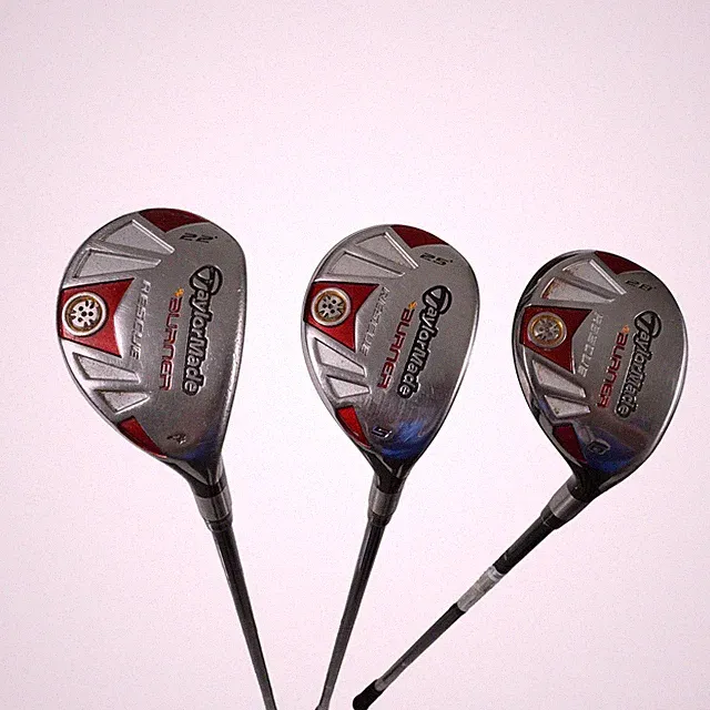 TaylorMade Burner Rescue 4 5 6 Hybrid Set REAX Regular Flex 65g Graphite RH