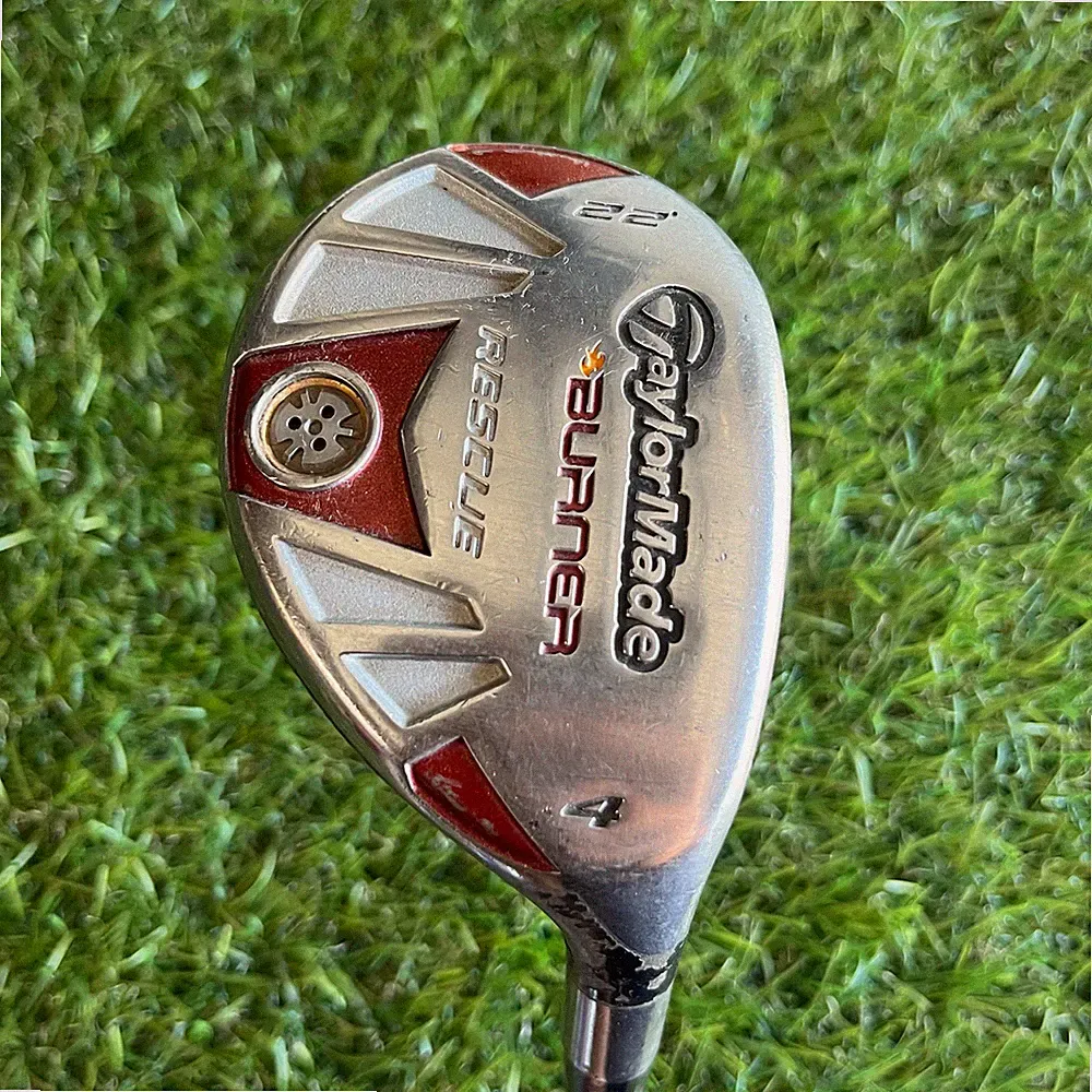 TaylorMade Burner Rescue 4 Hybrid 22° Senior M Flex REAX 65 Men's Right Hand