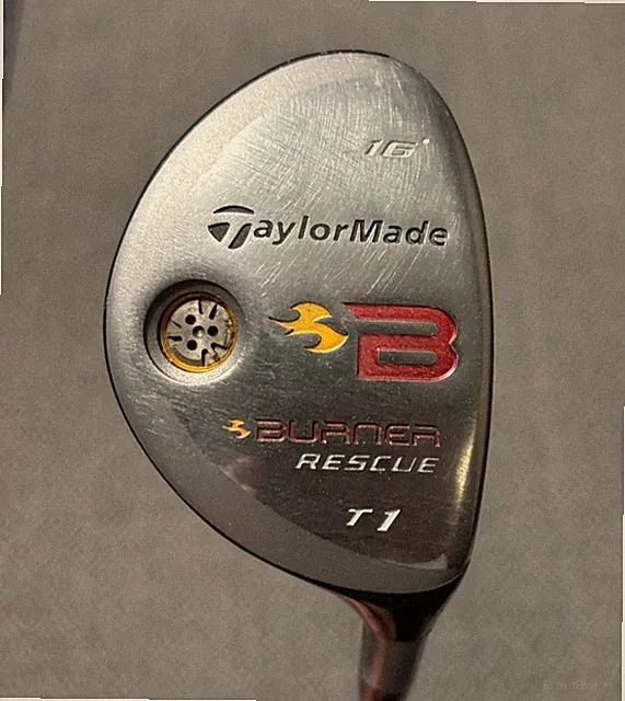 TaylorMade Burner Rescue T1 Hybrid 16* - Matrix Altus Hybrid Shaft - RH "read"