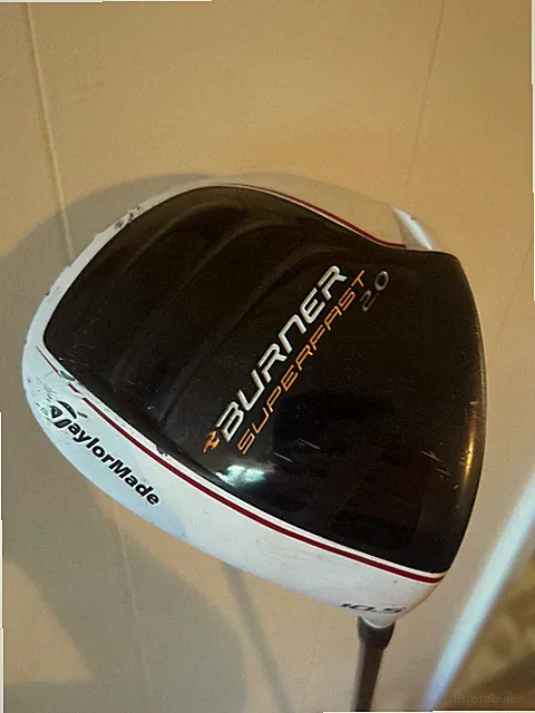 TAYLORMADE BURNER SUPERFAST 2.0 DRIVER 10.5° GRAPHITE REGULAR FLEX WITH COVER