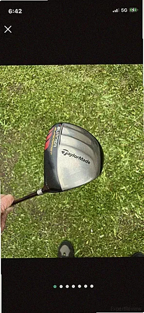 Taylormade Burner Superfast 9.5* Driver 48g Stiff Flex Right Hand RH Nice!