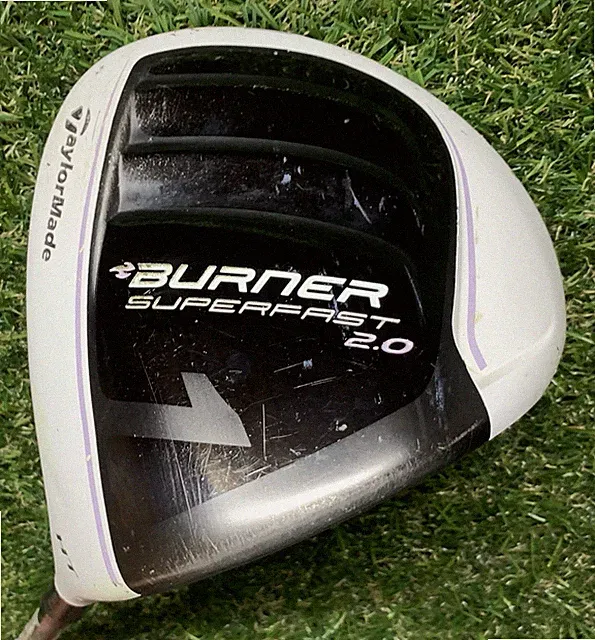 TaylorMade Burner Superfast HT 2.0 Driver. Graphite REAX 4.8 shaft. L-Flex. RH
