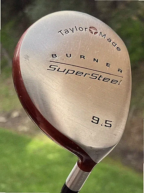 Taylormade Burner Supersteel Driver 9.5* Bubble Shaft S-90 Graphite Stiff 43.75"