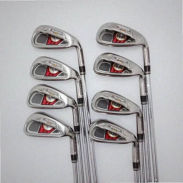 TaylorMade Burner XD Ti Iron Set 8pcs 4-PW,AW N.S.PRO R Flex RH