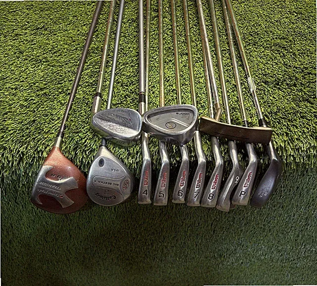 Taylormade Callaway Golf Irons Driver Woods Putter Men’s Complete Golf Club Set
