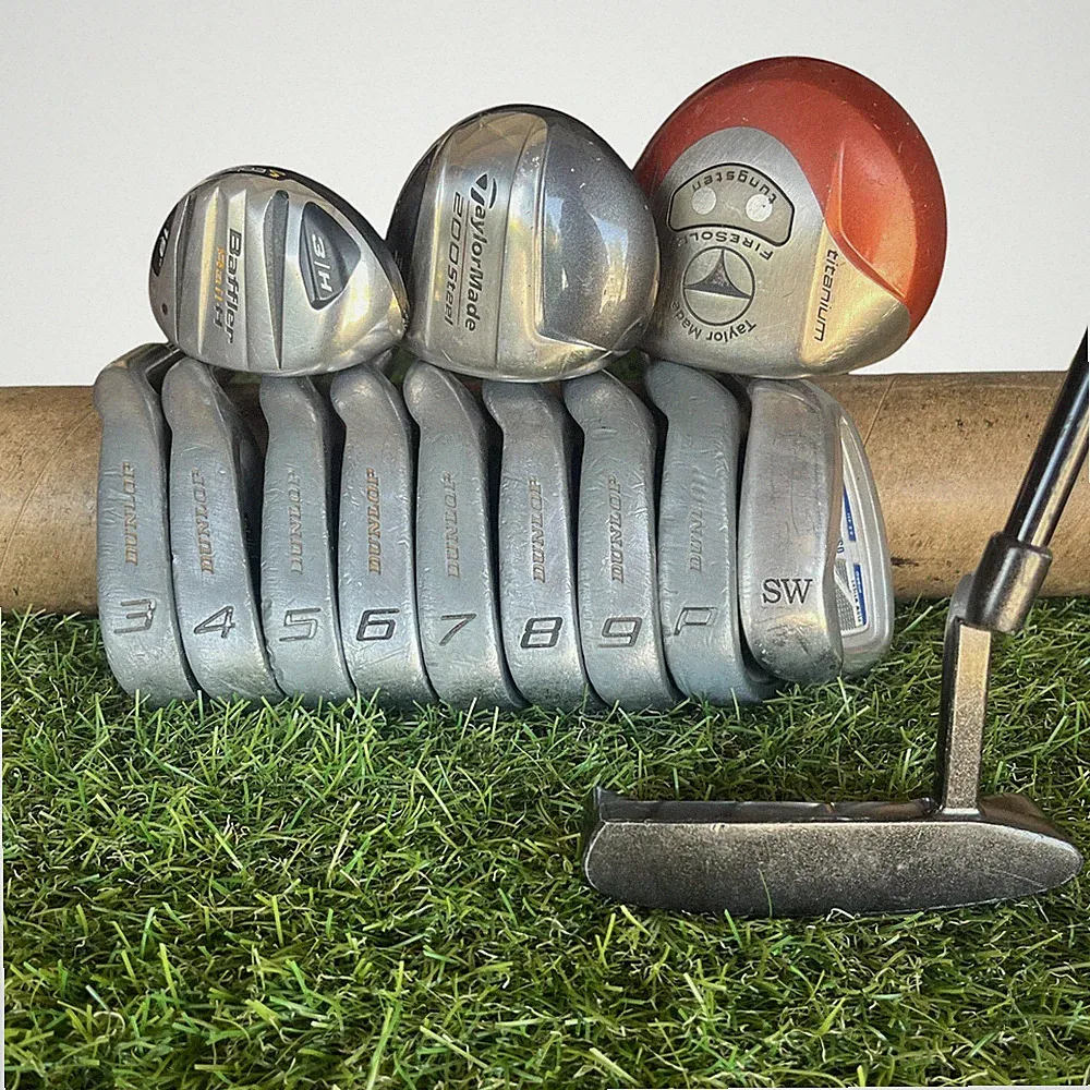 Taylormade Cobra Dunlop Regular Flex Complete Mens Golf Club Set Right Handed