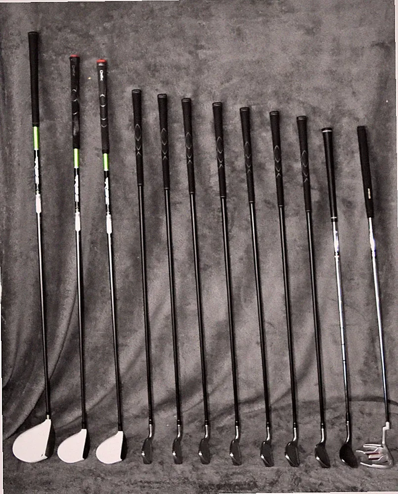 TaylorMade Complete Golf Club Set -RBZ Woods and RAC Irons