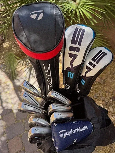 Taylormade complete golf set Stealth and SIM2 Max
