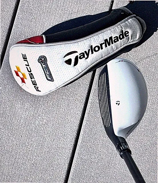 TaylorMade FCT Rescue 16* 2 Hybrid Graphite Aldila RIP 65 Stiff Flex RH NEED GRI