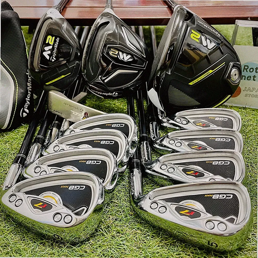 Taylormade Fullset M2 1w 5w 3hy r7cgb Iron 5-9PwAwSw 10pcs SR R Flex Golf Clubs