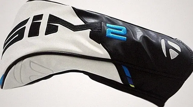 TaylorMade Golf 2021 Sim2 Driver Head Cover - Black/White/Blue