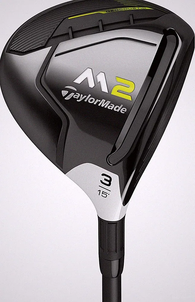 TaylorMade Golf Club M2 2017 18* 5 Wood Stiff Graphite REAX 65 Value
