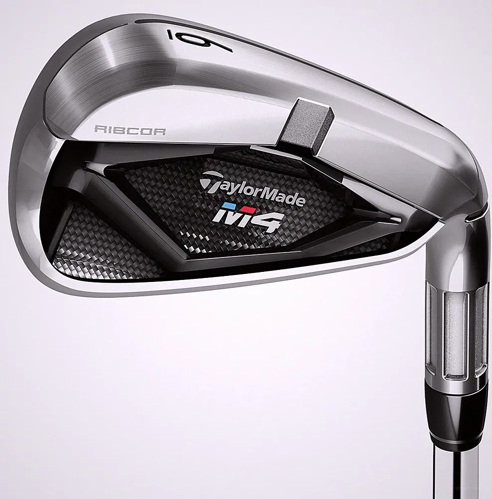TaylorMade Golf Club M4 2018 5-PW, AW Iron Set Ladies Steel FST KBS Max 85 Value