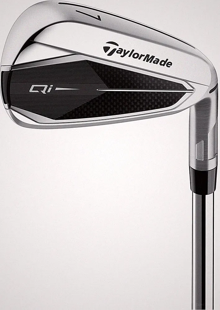 TaylorMade Qi Iron Set 5-PW, AW Stiff Steel