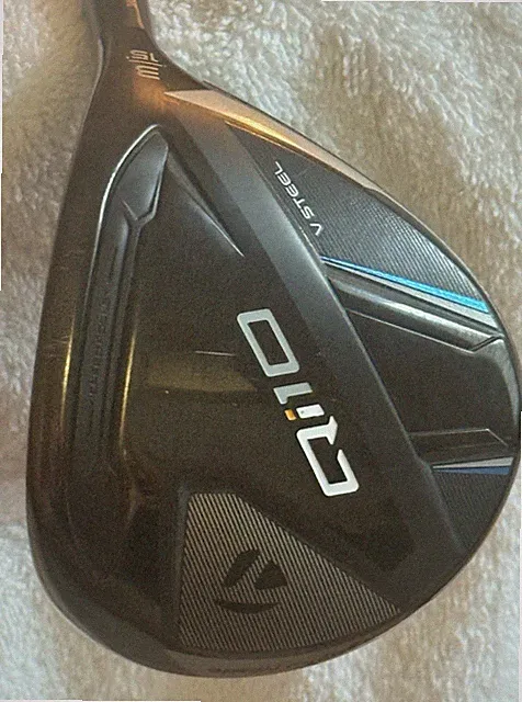 TaylorMade Golf Club Qi10 15* 3 Wood Stiffr Fujikura Ventus TR Blue 6 EUC! L@@K!