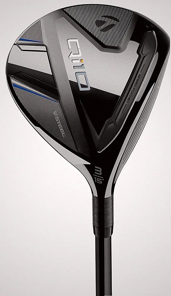 TaylorMade Golf Club Qi10 18* 5 Wood Regular Fujikura Ventus TR Blue 6 Value