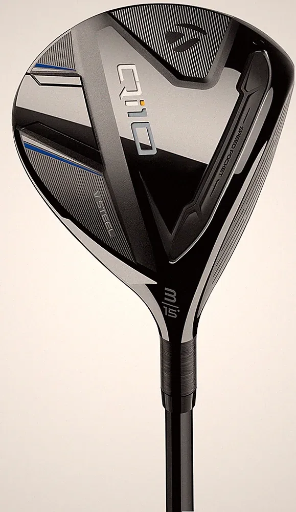 TaylorMade Golf Club Qi10 18* 5 Wood Regular Fujikura Ventus TR Blue 6 Very Good