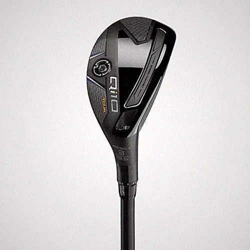 TAYLORMADE GOLF CLUB QI10 TOUR RESCUE 22* 4H HYBRID STIFF LEFT HAND - GRAPHITE
