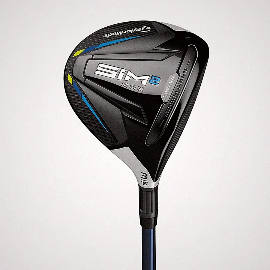 TaylorMade Golf Club SIM 2 MAX 18* 5 Wood Regular Fujikura Ventus Blue 5 New
