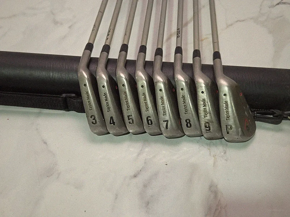 TaylorMade Golf ICW11 Iron Set 3-9, PW Right Handed Graphite Flex-Twist