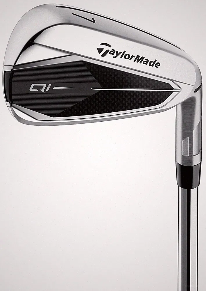 TaylorMade Golf Qi 5-PW, AW, SW Iron Set Regular Steel FST KBS Max MT 85 Value
