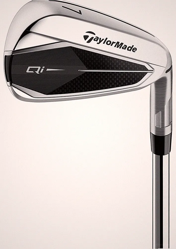 TaylorMade Golf Qi 5-PW, AW, SW Iron Set Regular Steel FST KBS Max MT 85 Value
