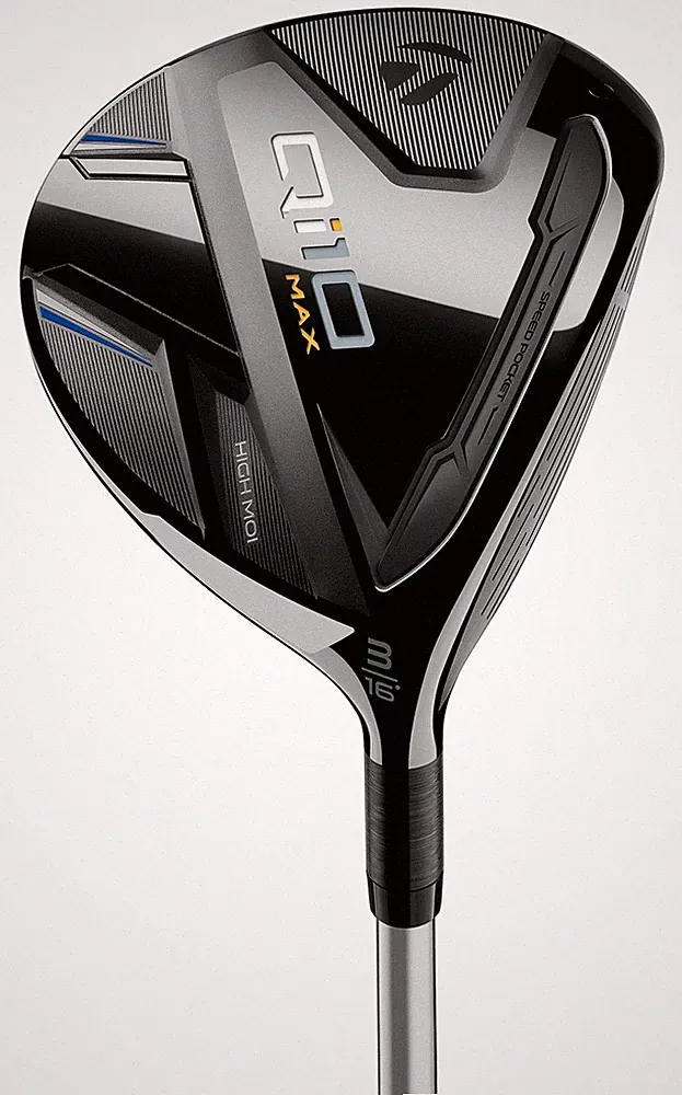 TaylorMade Golf Qi10 MAX 16* 3 Wood Regular Fujikura Speeder NX TCS 50 Excellent