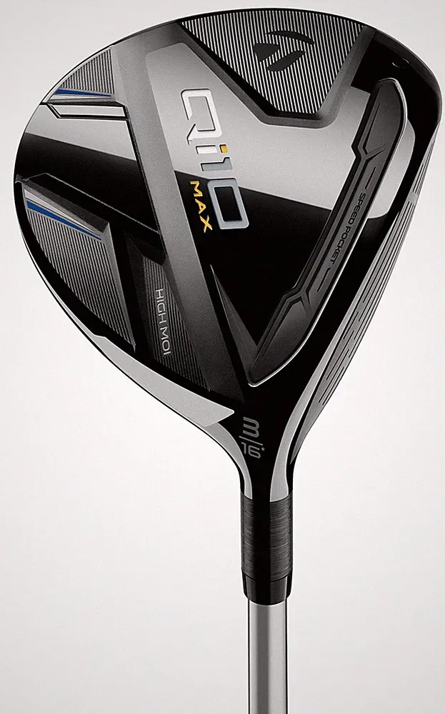 TaylorMade Golf Qi10 MAX 16* 3 Wood Regular Fujikura Speeder NX TCS 50 Excellent