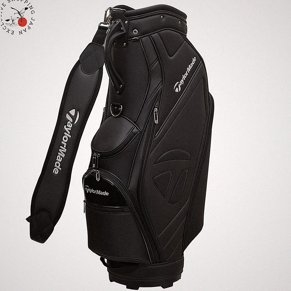 TaylorMade Golf Sports Modern Cart Bag 9.5 x 47in 5-way Men's 2026 Model Black