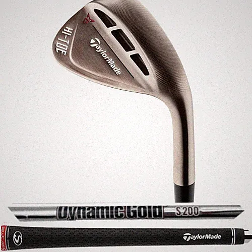 TaylorMade Hi Toe RAW 60*13 High Bounce Wedge, Dynamic Gold S200 Shaft
