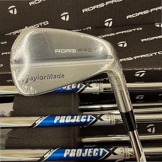 TaylorMade Iron Set Taylor Made RORS PROTO Flex-X Project X Steel 6.5 7 pieces