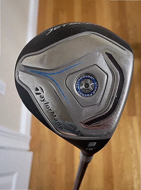 TaylorMade JetSpeed 15° Fairway 3 Wood Matrix Velox T 69-M Flex Graphite - RH