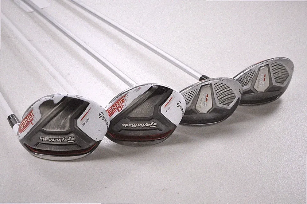 TaylorMade Ladies Aeroburner 3HL and 5HL Woods, M6 #4 and #5 Hybrids Set #215017