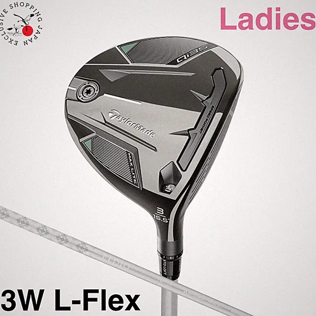 TaylorMade Ladies Qi35 MAX LITE Fairway Wood 3W L-Flex ELDIO TM40 Graphite New