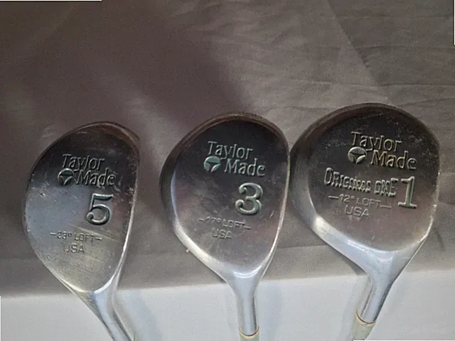 TaylorMade Ladies Select 1,3,5 Woods Premium Steel Shaft .