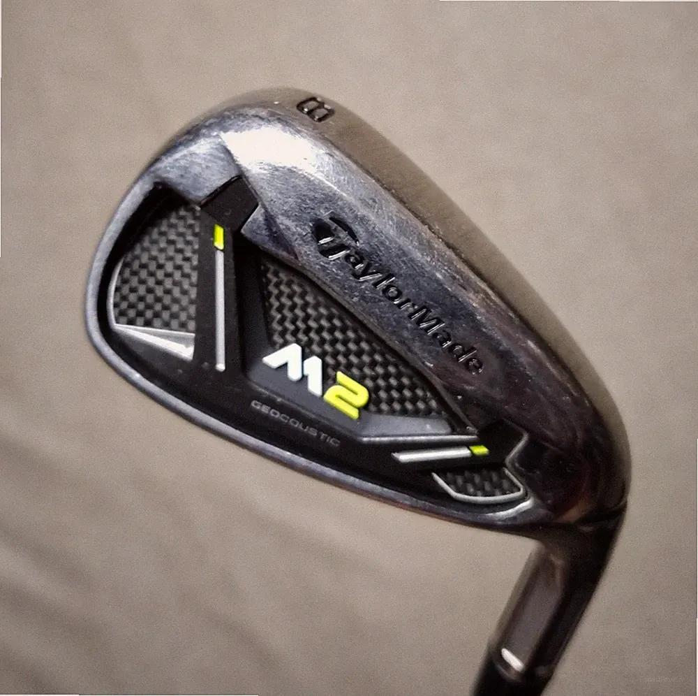 TaylorMade M2 Geocoustic 8 Iron Reax 75g Stiff Steel Needs New Grip