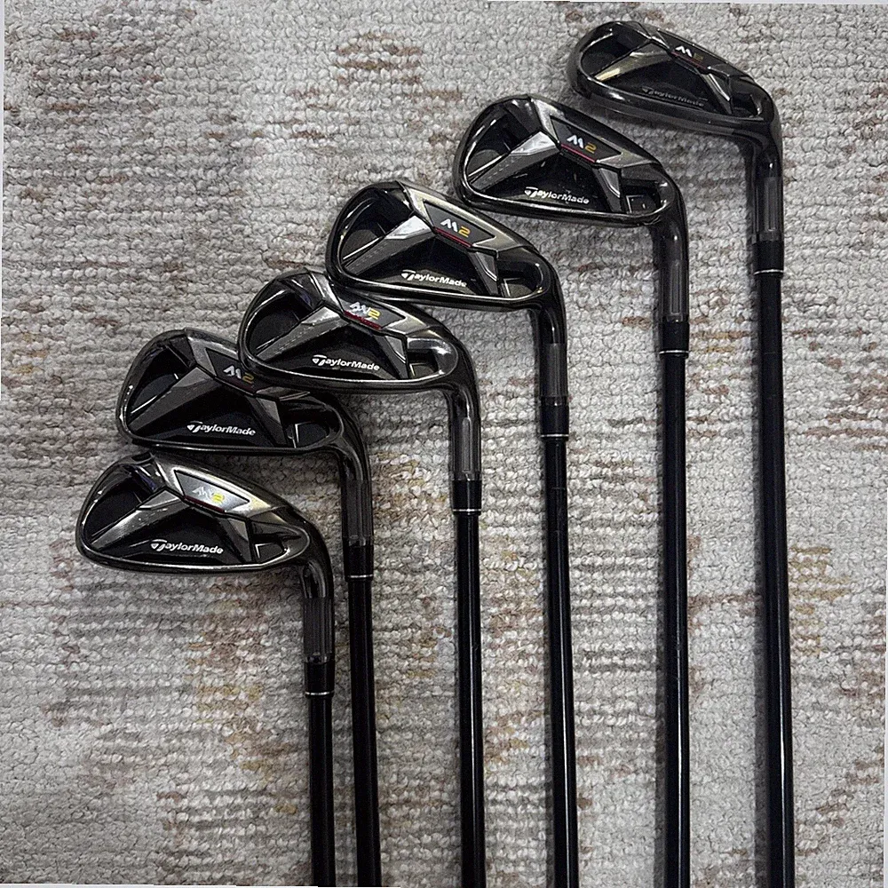 TaylorMade M2 Iron Set 6 Iron - 5, 6, 7, 8, 9, & P Reax 65 Flex RH Golf Club Set