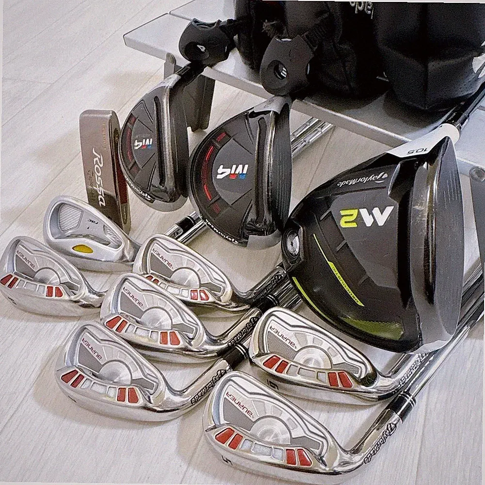 TaylorMade M2 M4 BURNER Men's Complete Golf Club Set 11pcs Flex-S Left-handed