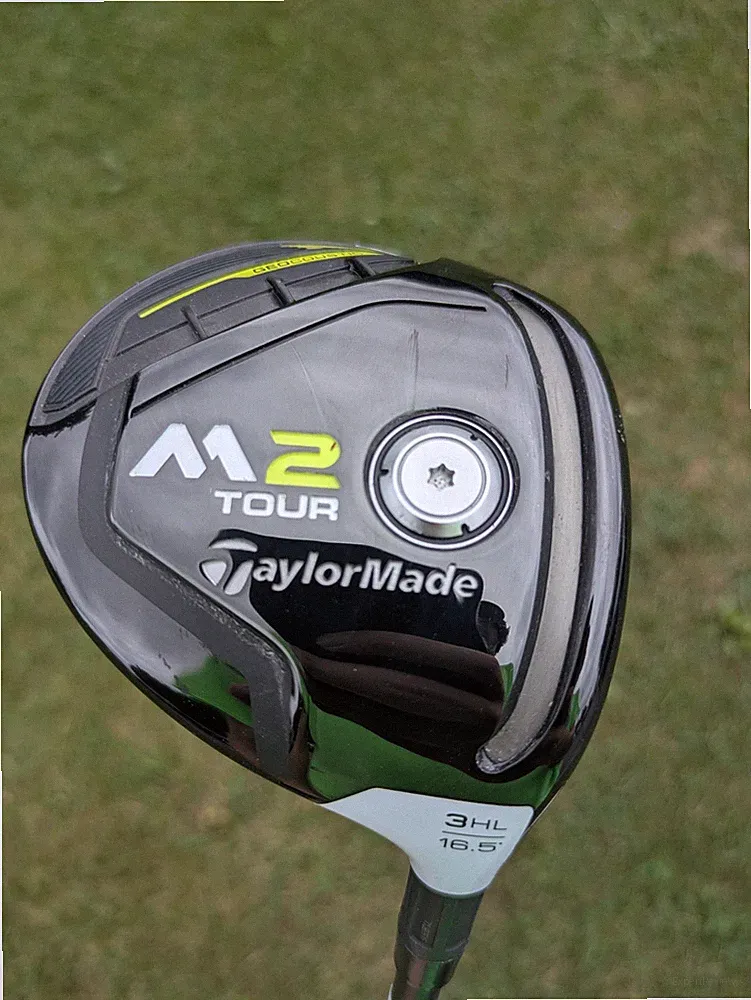 Taylormade M2 Tour 3 wood 16.5*, Handcrafted Hzrdus 6.5, extra stiff