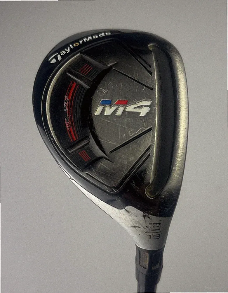 TaylorMade M4 19* 3 Hybrid - Fujikura Atmos 7-Stiff Flex - Value w/ HC