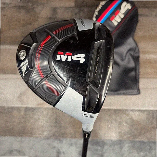 TaylorMade M4 Driver 10.5 Stiff-flex Men's Right Hand with Head Cover