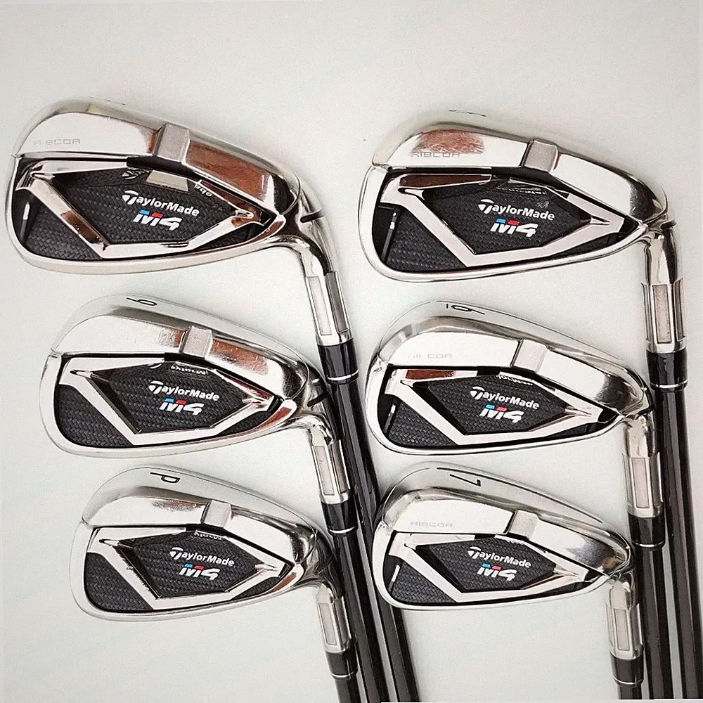 TaylorMade M4 Iron Set 5-9+Pw 6pc FUBUKI TM6 Graphite Flex S Right Hand Used