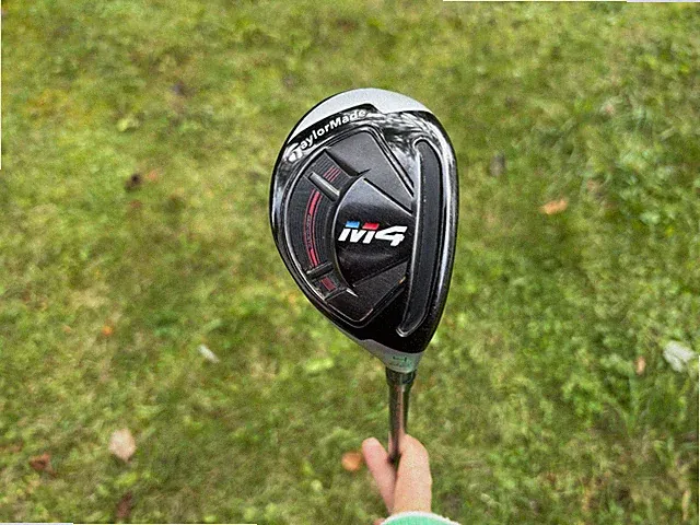 TaylorMade M4 Rescue 22* 4 Hybrid Regular Flex RH Atmos Red Graphite