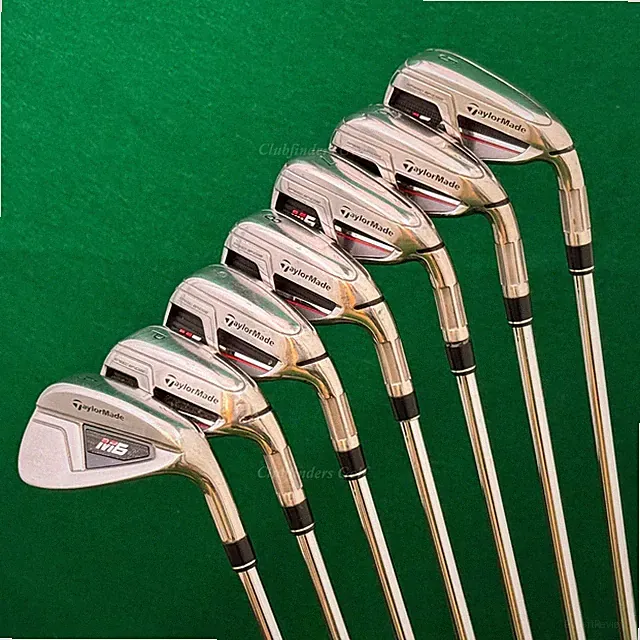 TaylorMade M6 5-AW Iron Set Factory KBS Max 85 Steel Regular