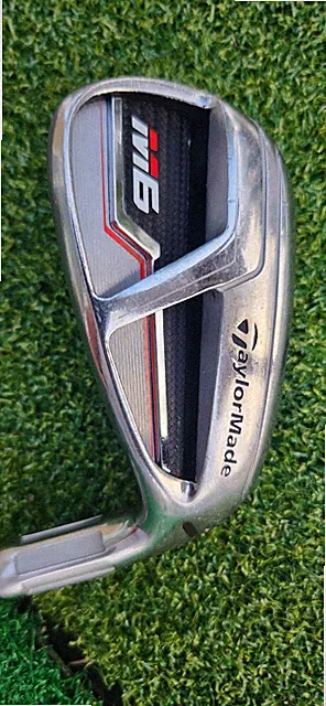 TaylorMade M6 PW-Iron Wedge Iron / KBS Max 85 Stiff Steel / Very Good Condition