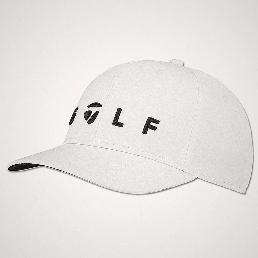TaylorMade Men Lifestyle Logo Golf Cap White - 23 One Size Fits All NEW
