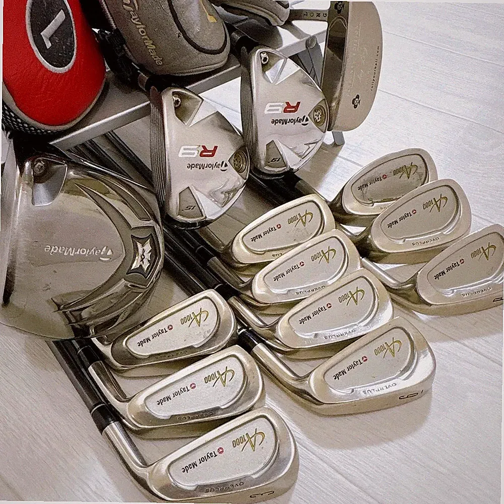 TaylorMade Men's Golf Club Set 14pcs Flex R Right-Handed XR R9 A1000